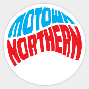 Northern Motown & Modern Sticker